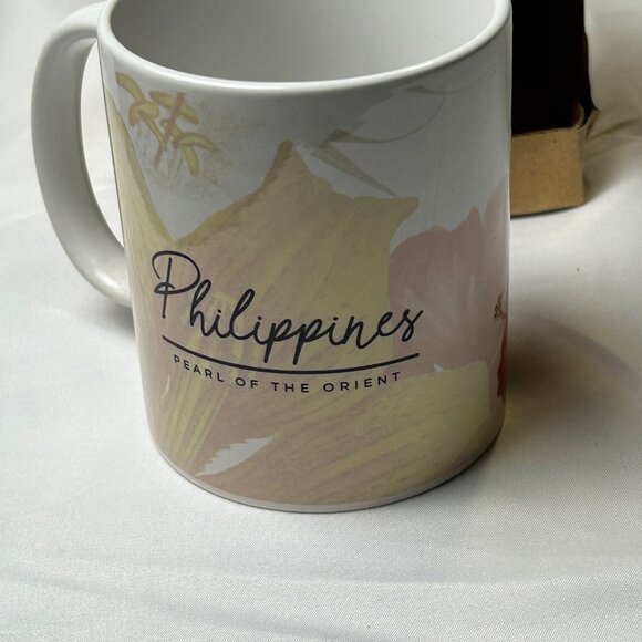 Philippines Souvenir Coffee Mug – Kultura Unique Filipino -Pearl of the Orient - Picture 1 of 9